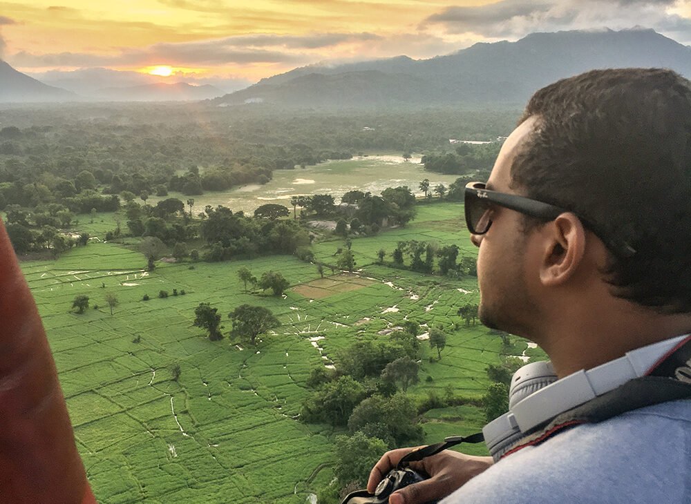 Hot Air Balloon Ride in Sri Lanka: A Magical Sunrise Flight
