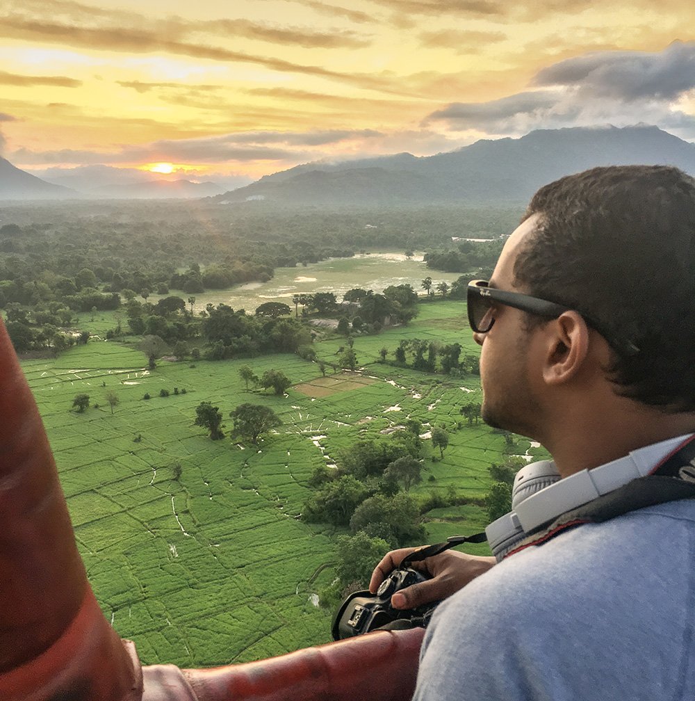 Hot Air Balloon Ride in Sri Lanka: A Magical Sunrise Flight