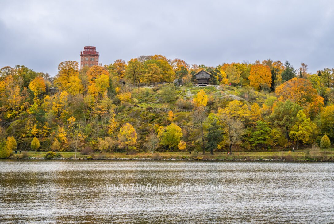 Autumn in Stockholm near Djurgården