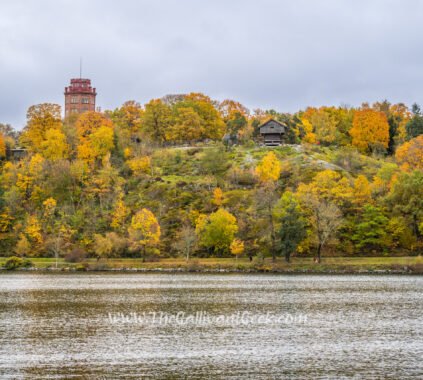 Autumn in Stockholm near Djurgården