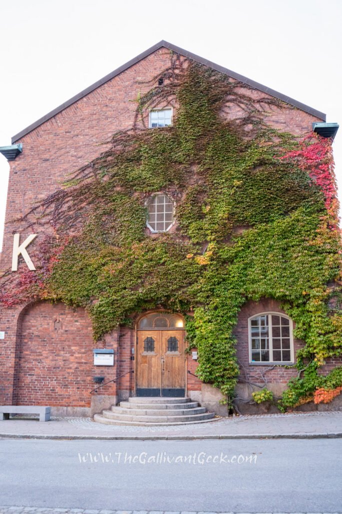 Autumn colours at KTH campus, Stockholm